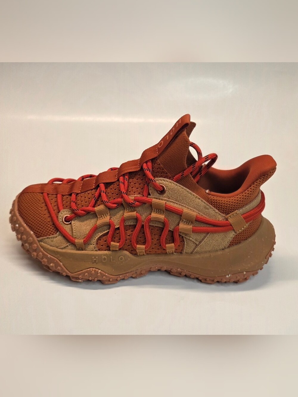 New HOLO Footwear  Zeus Terracotta Trail, Hiking Sneakers, Women's Sizes - Picture 3 of 16